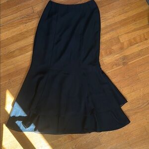 Adrianna Papell Black High-Low Skirt